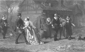 Przerwany pojedynek, ok. 1886.