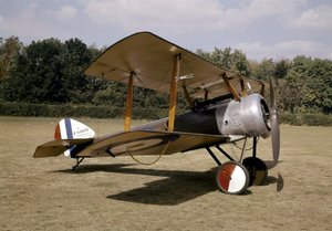 Herbert Smith, brytyjski konstruktor lotniczy: Sopwith "Pup" (zdjęcie) autorstwa Herbert Luther Smith