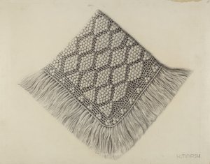 Szydełkowa serwetka autorstwa Herbert Marsh