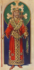 Cesarz bizantyjski X, XI i XII wieku, AD, 1924.