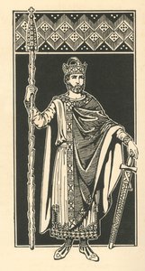 Cesarz Henryk II, Święty 1002-1024, 1924. autorstwa Herbert Norris