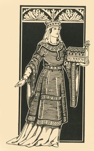 Cesarzowa Cunigunda, 1002-1024, 1924. autorstwa Herbert Norris