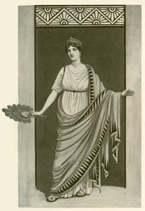 Himacja. Ubiór noszony w Grecji i Rzymie w latach 550 p.n.e. i 300 AD, 1924.