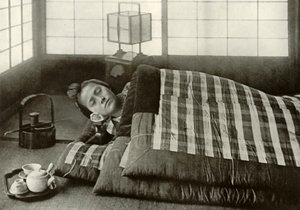 Pora snu w Japonii, 1910. autorstwa Herbert Ponting