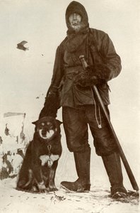 CH Meares i Osman, Przywódca psów, 28 sierpnia 1911, 1913 autorstwa Herbert Ponting