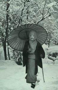 Grudzień w Japonii, 1910. autorstwa Herbert Ponting