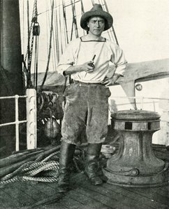 porucznik. H. E. De P. Rennick, c19101913, 1913 autorstwa Herbert Ponting
