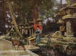 Nara, Serce Starej Japonii (zdjęcie) autorstwa Herbert Ponting