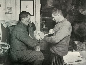 Bosman Evans Wiązanie Dr. Atkinsons Hand, 5 lipca 1911, 1913 autorstwa Herbert Ponting