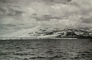 Bariera i Góra Terror, c19101913, 1913 autorstwa Herbert Ponting