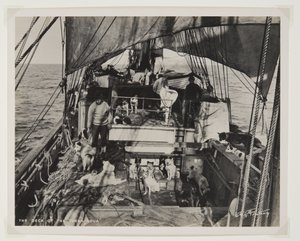 Pokład Terra Nova (druk bromowy) autorstwa Herbert Ponting