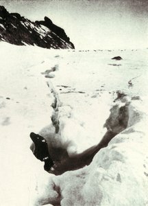 Pęknięcie przypływu na wyspie Razorback, 1911, 1913 autorstwa Herbert Ponting