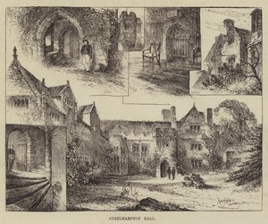 Athelhampton Hall autorstwa Herbert Railton