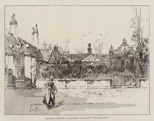 Szpital Emmanuel w Westminster, zagrożony wyburzeniem autorstwa Herbert Railton
