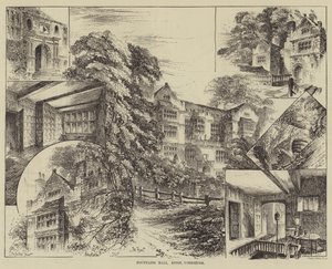 Fontanna Hall, Ripon, Yorkshire autorstwa Herbert Railton