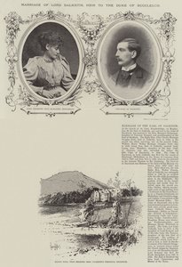 Małżeństwo Lorda Dalkeitha, dziedzica księcia Buccleuch autorstwa Herbert Railton