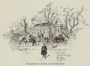Dom Thackeraya w Kensington autorstwa Herbert Railton