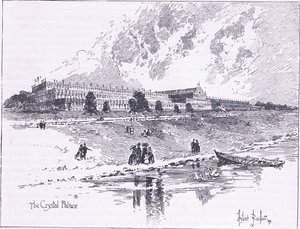 Pałac Kryształowy w Hyde Parku Londyn, 1851 AD autorstwa Herbert Railton