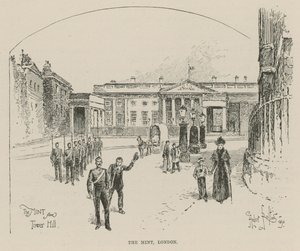 Mennica Londyn autorstwa Herbert Railton