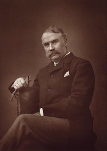 Portret Sir Williama Schwencka Gilberta 1836-1911. autorstwa Herbert Rose Barraud