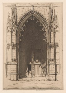 Brama Marmozet, St. Quen autorstwa Herman Armour Webster