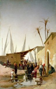 Nieznany obraz autorstwa Herman David Salomon Corrodi