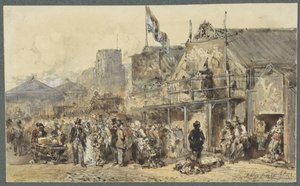 Targi w Leeuwarden, w pobliżu Oldenhove