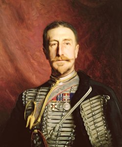 Pułkownik Frederick Richard Thomas Trench-Gascoigne DSO autorstwa Herman Gustave Herkomer