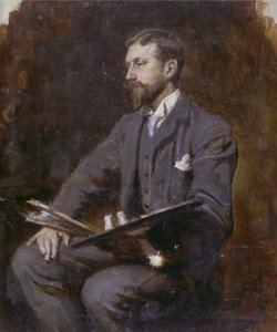 Możliwy autoportret, ok. 1890-1900 autorstwa Herman Gustave Herkomer