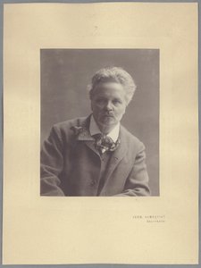 August Strindberg autorstwa Herman Hamnqvist