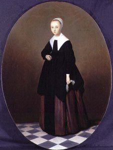 Portret młodej dziewczyny
