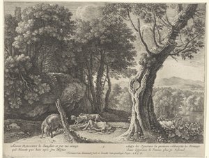 Śmierć Adonisa Historia Adonisa (tytuł serii) autorstwa Herman van Swanevelt
