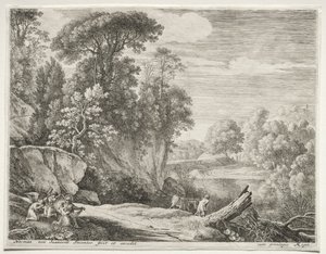 Osioł wiodący do rzeki, ok. 1930 r. 1652-1654.