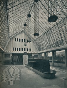 „Wielka Sala, Bank Rotterdamu, Haga”, 1920 autorstwa Hermann Friedrich Mertens