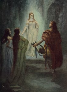 Zobaczył piękną kobietę autorstwa Hermann Hendrich