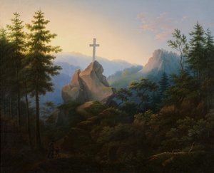 Ilsenstein u podnóża Brocken w górach Harz autorstwa Hermann Josef Neefe