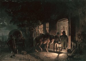 Przed Pubem, 1843