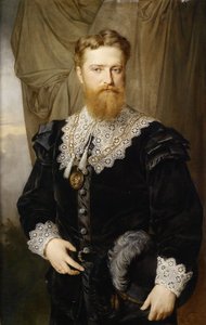 Portret Karla Luegera 1844-1910 w historycznym stroju, 1876 autorstwa Hermann Nigg