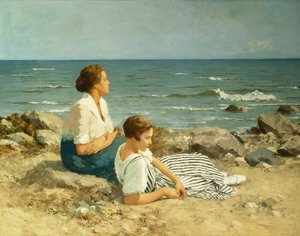 Na plaży autorstwa Hermann Seeger