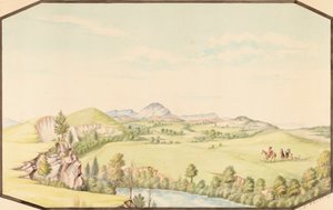 Góry Wichita z Medicine Bluff, Terytorium Indyjskie, 1867.