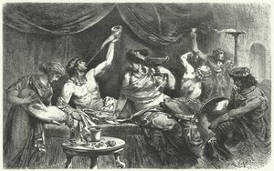 Bachana rzymska w czasach Messaliny, I wiek autorstwa Hermann Vogel
