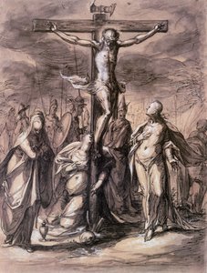 Chrystus na krzyżu, XVII wiek.