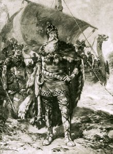 Wielki Wiking, ilustracja z serii „Highroads of History”