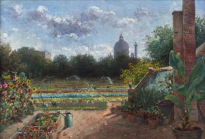 Ogród botaniczny w Wiedniu autorstwa Hermine Lang Laris
