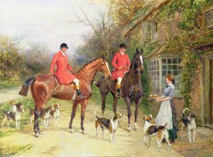 Zatrzymaj się w Fox Inn autorstwa Heywood Hardy