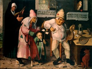 Mieszek naprawiający autorstwa Hieronymous Bosch