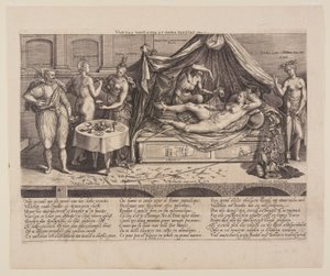 Vanitas autorstwa Hieronymous Wierix