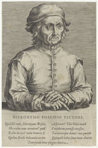 Portret Hieronima Boscha autorstwa Hieronymus (after) Bosch