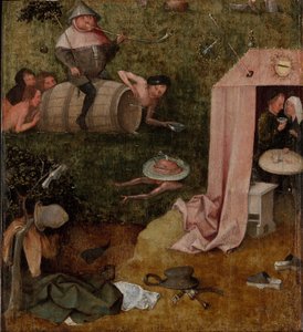 Alegoria nieumiarkowania autorstwa Hieronymus Bosch