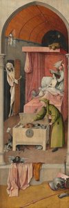 Śmierć i Skąpiec autorstwa Hieronymus Bosch